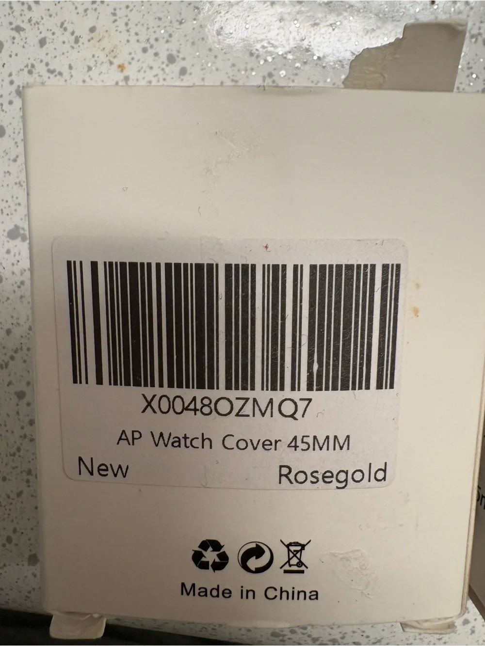 Protective Square Watch Case Covers in Silver & Rose Gold